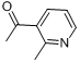 3-乙酰基-2-甲基吡啶分子式结构图