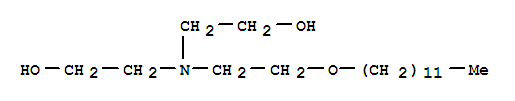 TEA-月桂基醚;TEA-月桂基醚;分子式结构图