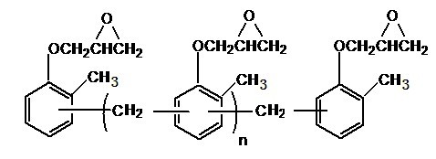 酚醛环氧树脂;聚氯醇;聚环氧氯丙烷;酚醛环氧树脂;环氧粉末;双酚A缩水甘油醚;双酚-A缩水甘油醚;含溴环氧树脂分子式结构图