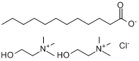 氯化月桂酰胆碱分子式结构图