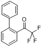 2-(三氟乙酰基)联苯分子式结构图