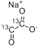 丙酮酸钠-1,2-13C2分子式结构图