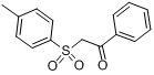 2-(对甲苯磺酰)乙酰苯分子式结构图
