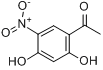 2,4-二羟基-5-硝基苯乙酮分子式结构图