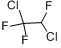 1,2-二氯三氟乙烷;1,2-二氯三氟乙烷;分子式结构图