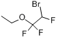 2-溴-1,1,2-三氟乙基乙醚;2-溴-1,1,2-三氟乙基乙醚分子式结构图