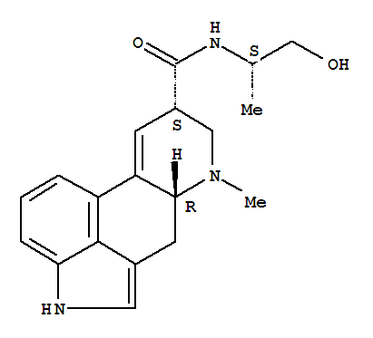 麦角异新碱;麦角异新碱;分子式结构图