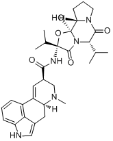 麦角异柯宁碱;麦角异柯宁碱;分子式结构图