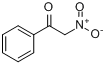 α-Nitroacetophenone分子式结构图