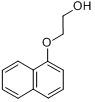 2-(1-萘氧基)乙醇;2-(1-萘氧基)乙醇;分子式结构图