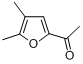 5-乙酰基-2,3-二甲基呋喃分子式结构图