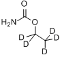 尿烷-d5 (乙基-d5)分子式结构图