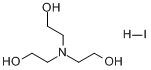 氢碘酸三乙醇胺;氢碘酸三乙醇胺;氢碘酸TEA盐分子式结构图