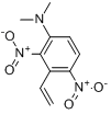 (N,N-二甲氨基)乙烯基-2,6-二硝苯分子式结构图