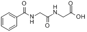 (N-苯甲酰甘氨酰)甘氨酸分子式结构图