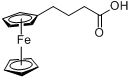 4-二茂铁基丁酸分子式结构图