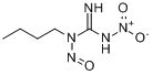 1-丁基-3-硝基-1-亚硝基胍分子式结构图