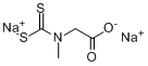 N-(二硫代羧基)肌氨酸二钠盐二水分子式结构图