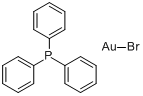 三苯基膦溴化金(I)分子式结构图