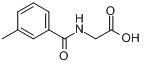 N-间甲苯酸甘氨酸分子式结构图