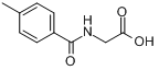 N-对甲苯酸甘氨酸分子式结构图