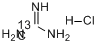 胍-13C盐酸分子式结构图