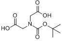 N-Boc-亚氨基二乙酸分子式结构图