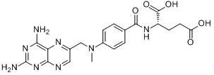 氨甲蝶呤分子式结构图