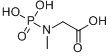 新增甘膦;N-(膦酸基甲酯)甘氨酸的一个半钠盐分子式结构图