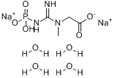 四水磷酸肌酸二钠盐;四水磷酸肌酸二钠盐分子式结构图