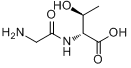 甘氨酰-D-苏氨酸分子式结构图