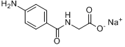 对氨基马尿酸钠盐水合物;4-氨基马尿酸钠水合物分子式结构图