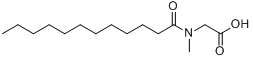 2,6-二苯亚甲基环己酮;N-甲基-N-(1-氧代十二烷基)-甘氨酸;N-十二烷酰基肌氨酸;N-十二酰基-N-甲基甘氨酸分子式结构图