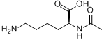 N-乙酰-L-赖氨酸;N-乙酰-L-赖氨酸;NALPHA-乙酰-L-赖氨酸分子式结构图