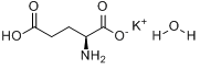 L-谷氨酸－钾;L-谷氨酸钾盐;L-谷氨酸单钾盐酸盐分子式结构图