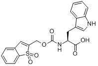 N-Bsmoc-L-色氨酸分子式结构图