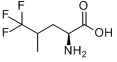 5,5,5-三氟-dl-亮氨酸分子式结构图