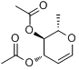 3，4-乙酰基-6-脱氧-L-葡萄糖酸钙分子式结构图