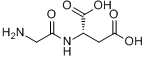 甘氨酸-L-天冬氨酸分子式结构图