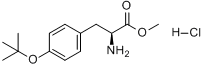 H-Tyr(t Bu)- OMe盐酸盐;邻叔丁基- L-酪氨酸甲酯盐酸盐分子式结构图