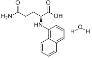 L-谷氨酰-1-萘胺;L-谷氨酰-1-萘胺分子式结构图