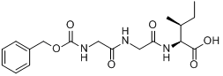 N-苄氧羰基-L-亮氨酰甘氨酰甘氨酸;N-苄氧羰基-L-亮氨酰甘氨酰甘氨酸;N-苄氧羰基-L-白氨酰甘氨酰甘氨酸分子式结构图