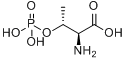 L-苏氨酸-O-磷酸;L-苏氨酸-3-磷酸;L-苏氨酸-O-磷酸;L-2-氨基-3-羟基丁酸-3-磷酸酯分子式结构图