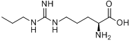 N-ω-丙基-L-精氨酸分子式结构图