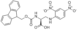 FMOC-Dap(Dnp)-OH分子式结构图