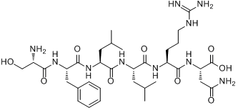 凝血酶受体激活肽6分子式结构图