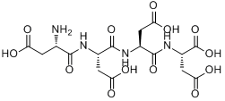 H-Asp- Asp- Asp- Asp-OH分子式结构图