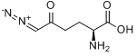 6-重氮-5-氧代-L-正亮氨酸;6-重氮-5-氧代-L-正亮氨酸;分子式结构图