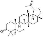 羽扇烯酮;羽扇烯酮;分子式结构图