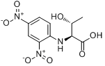 N-2,4-二硝基苯-L-苏氨酸;N-2,4-二硝基苯-L-苏氨酸;分子式结构图